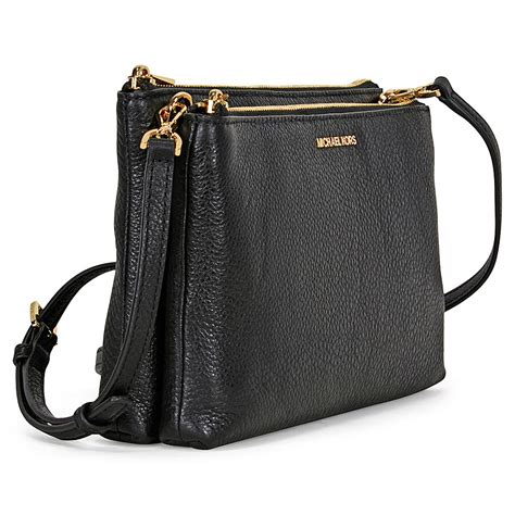 michael kors double zip pouch crossbody|Michael Kors zip closure handbags.